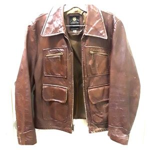 Vintage leather Jacket
